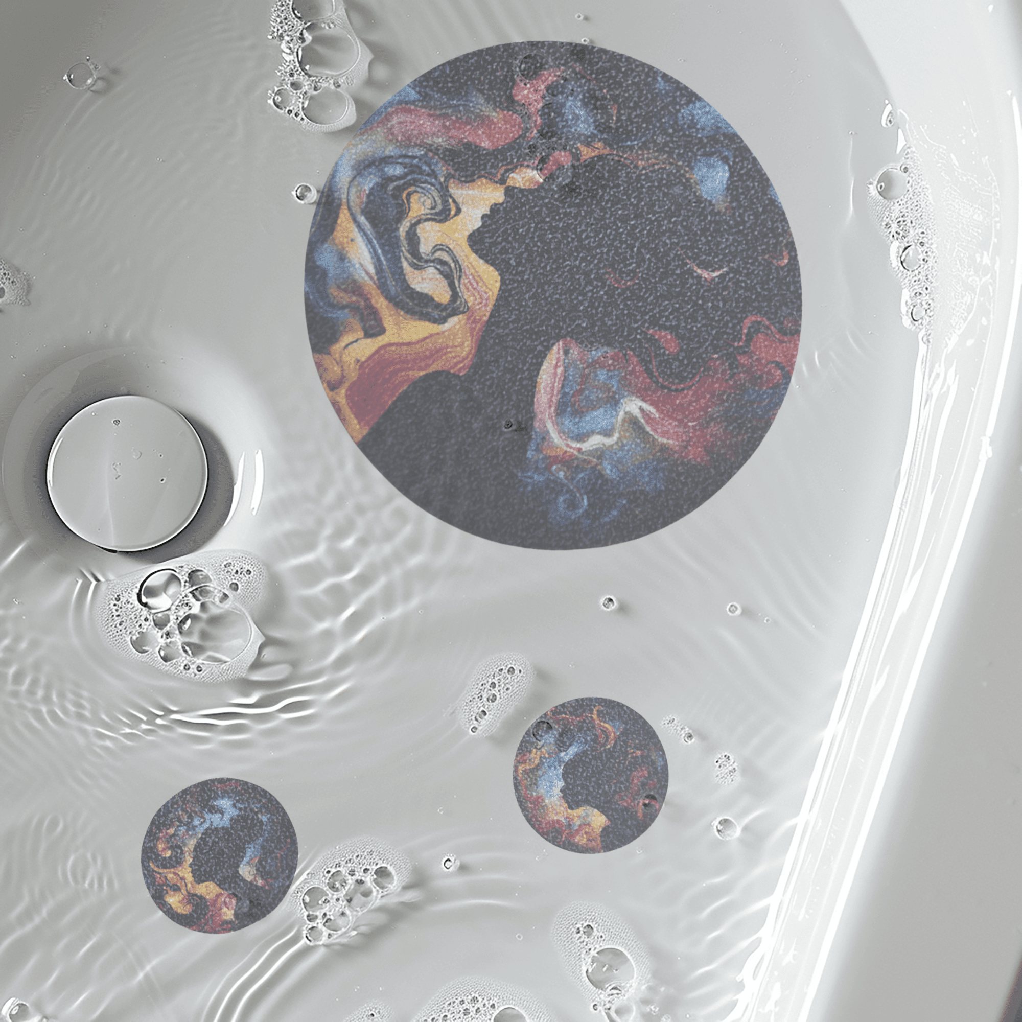 Anti-Slip Stickers | Woman Head Silhouette - Image 8